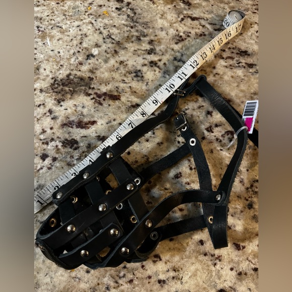 Muzzle Genuine Soft leather New - Picture 4 of 5